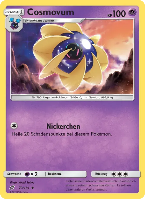Cosmovum — Teams Sind Trumpf 70 German Pokémon card