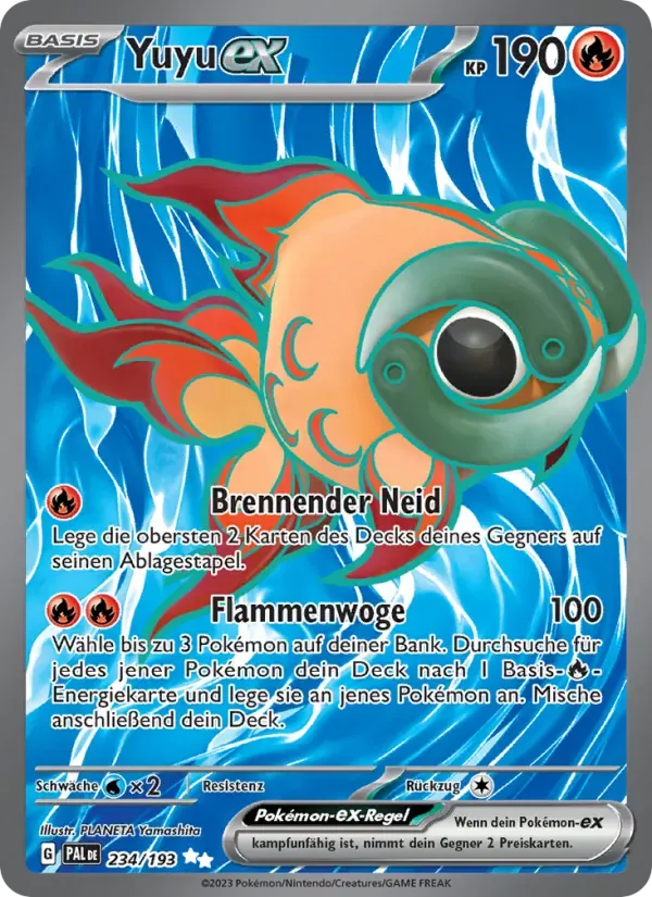 Yuyu-ex — Entwicklungen in Paldea 234 German Pokémon card