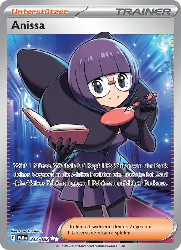 Anissa — Paradoxrift 243 German Pokémon card