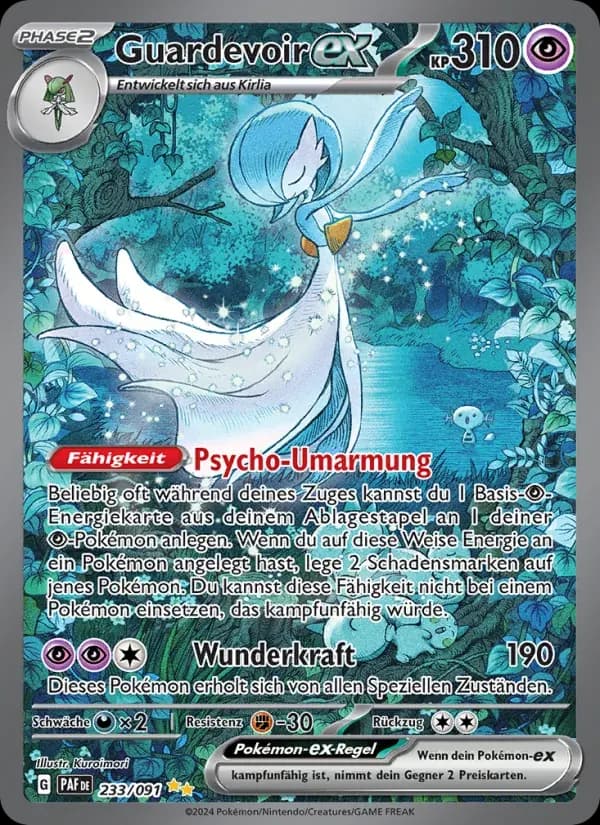 Guardevoir-ex — Paldeas Schicksale 233 German Pokémon card
