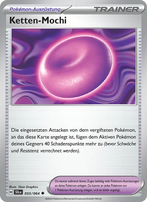 Ketten-Mochi — Nebel der Sagen 55 German Pokémon card