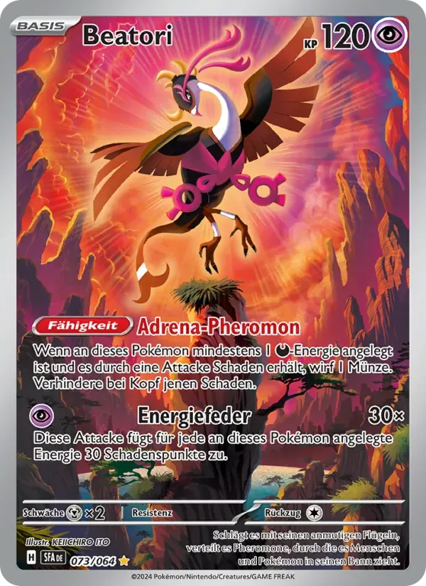 Beatori — Nebel der Sagen 73 German Pokémon card