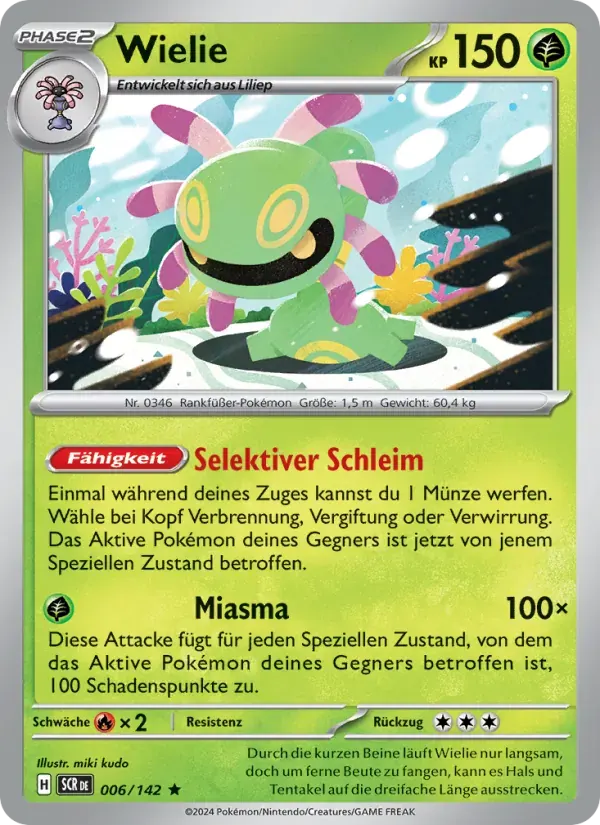 Wielie — Stellarkrone 6 German Pokémon card