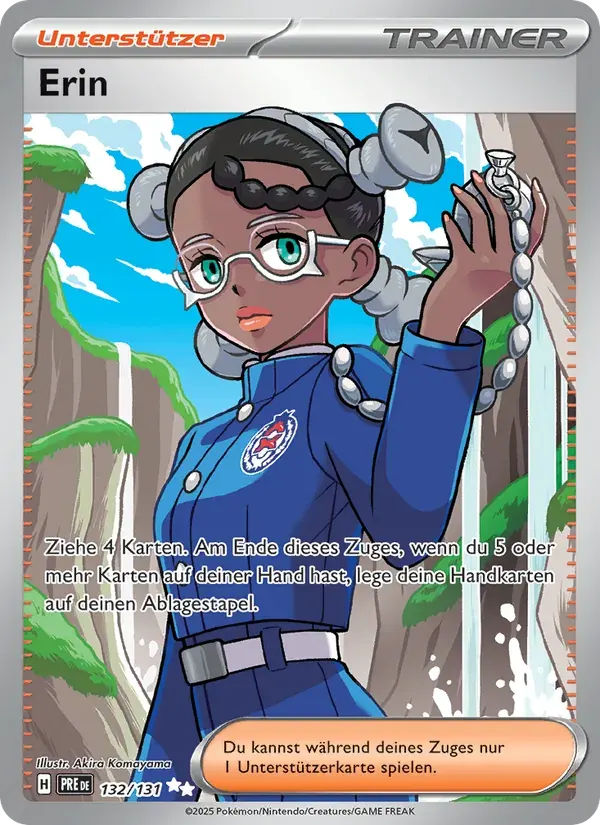 Erin — Prismatische Entwicklungen 132 German Pokémon card