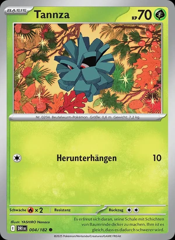 Tannza — Ewige Rivalen 4 German Pokémon card