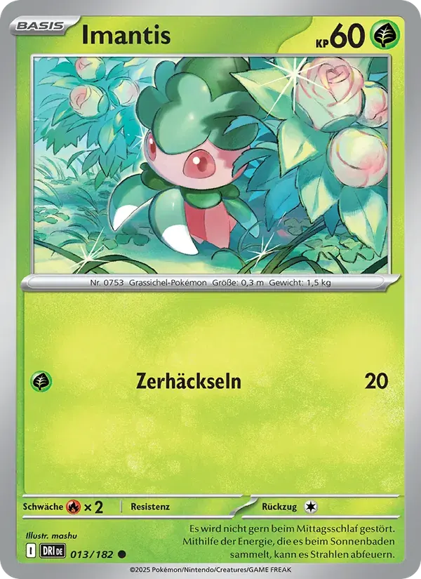 Imantis — Ewige Rivalen 13 German Pokémon card