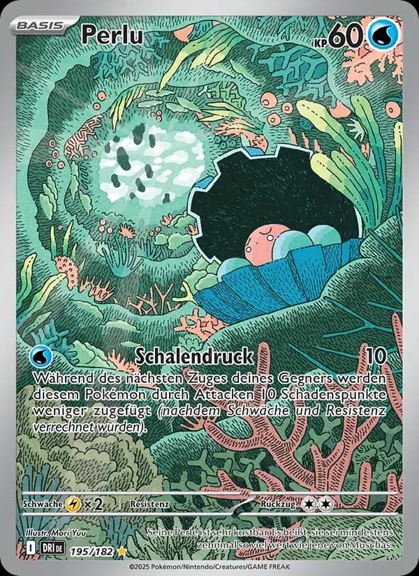 Perlu — Ewige Rivalen 195 German Pokémon card