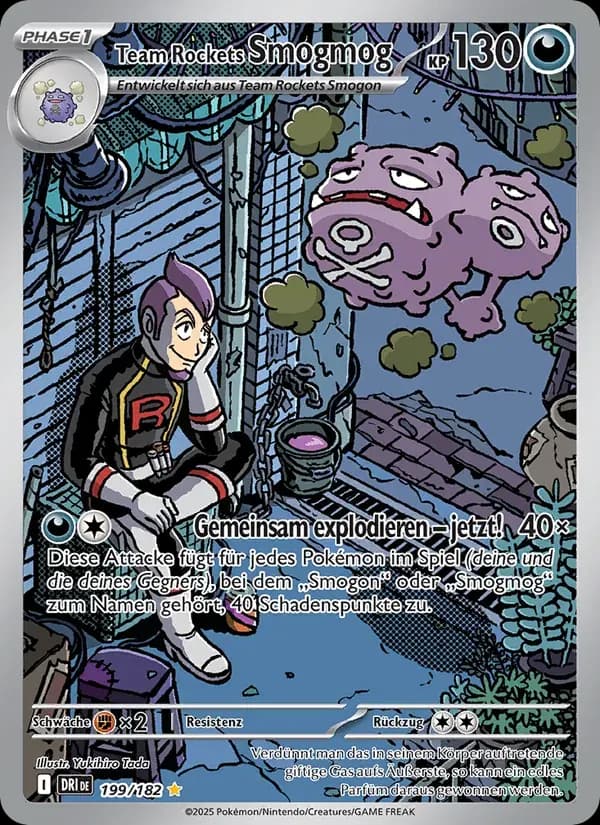 Team Rockets Smogmog — Ewige Rivalen 199 German Pokémon card