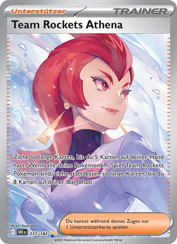 Team Rockets Athena — Ewige Rivalen 237 German Pokémon card