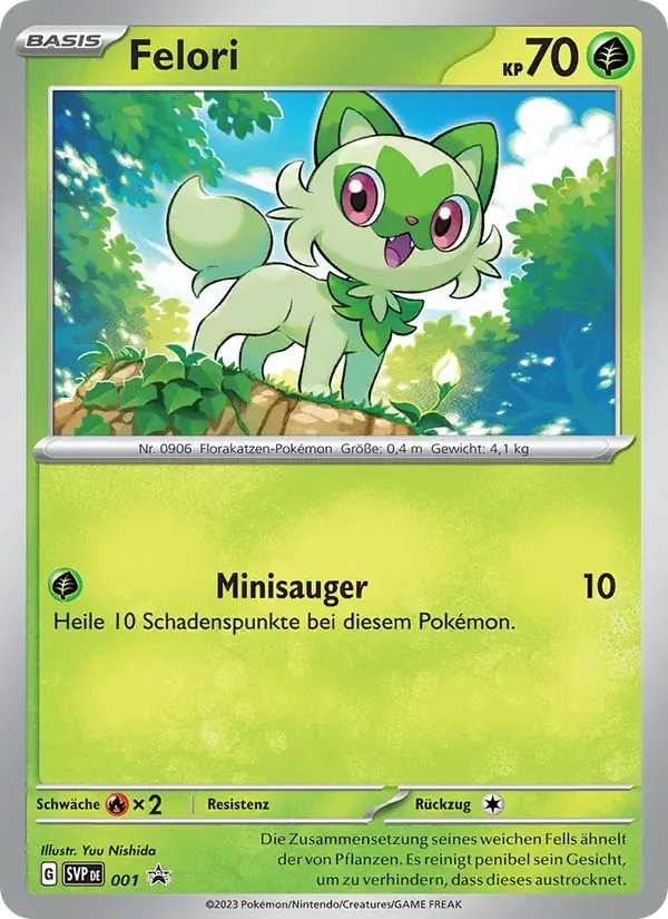 Felori — SVP Black Star Promos 1 German Pokémon card