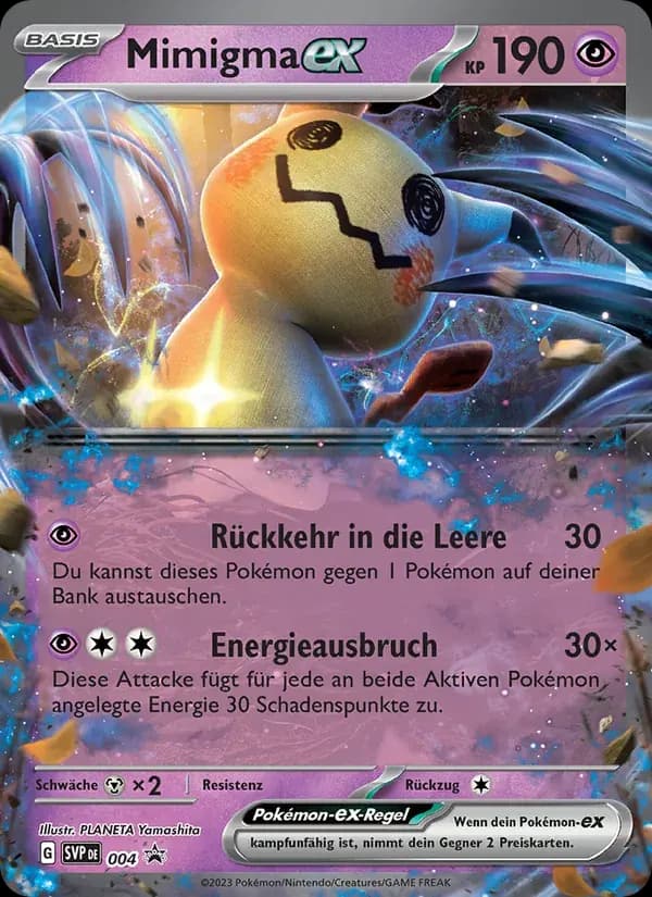 Mimigma-ex — SVP Black Star Promos 4 German Pokémon card