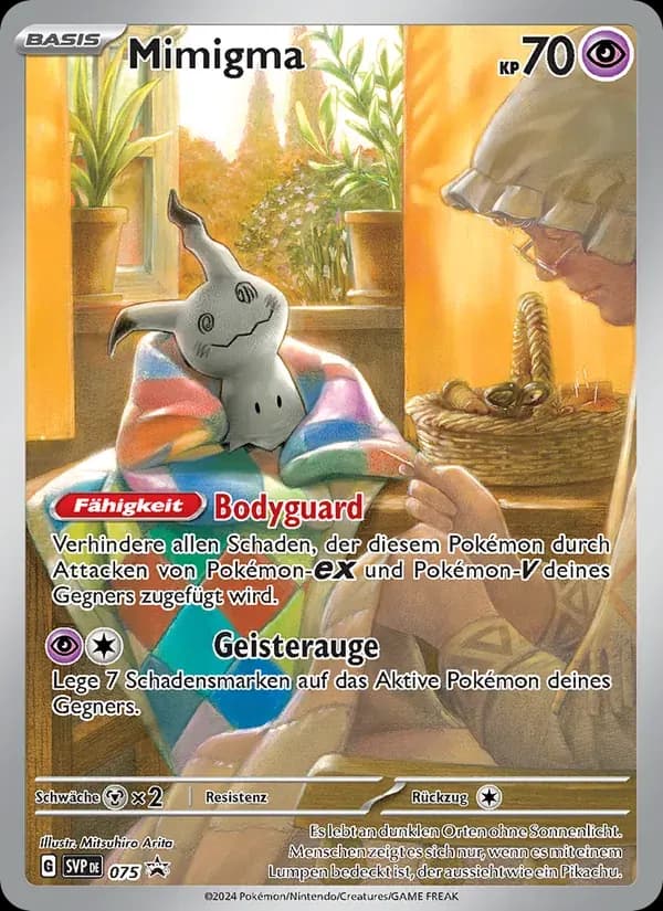 Mimigma — SVP Black Star Promos 75 German Pokémon card