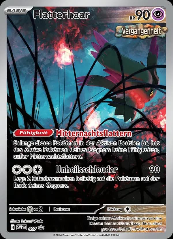 Flatterhaar — SVP Black Star Promos 97 German Pokémon card