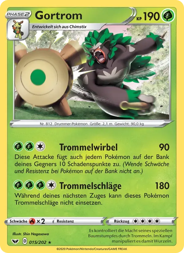 Gortrom — Schwert & Schild 15 German Pokémon card