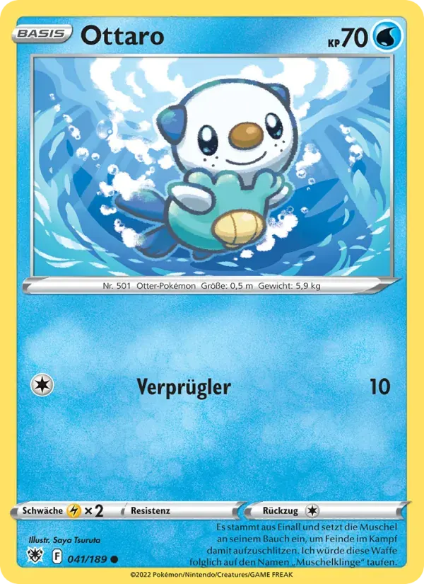 Ottaro — Astralglanz 41 German Pokémon card