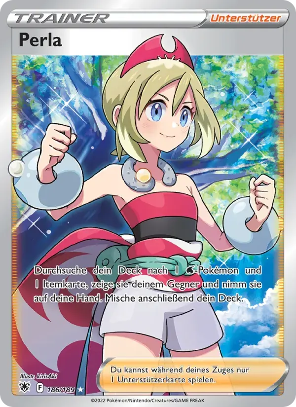 Perla — Astralglanz 186 German Pokémon card