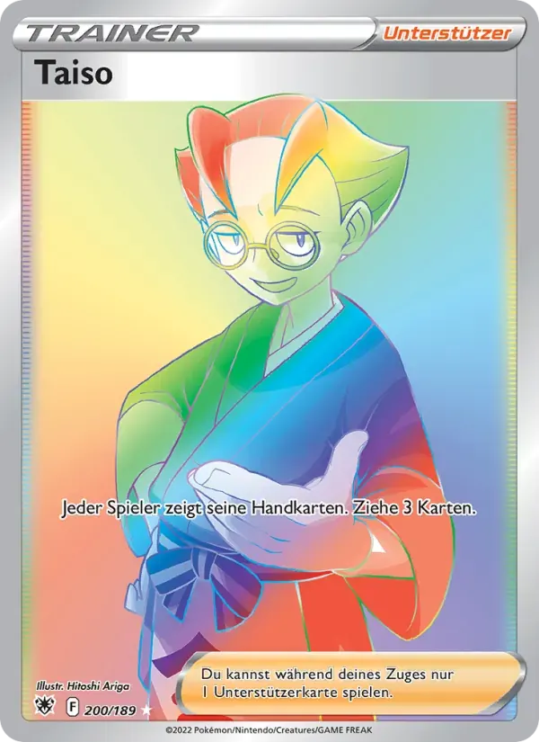 Taiso — Astralglanz 200 German Pokémon card