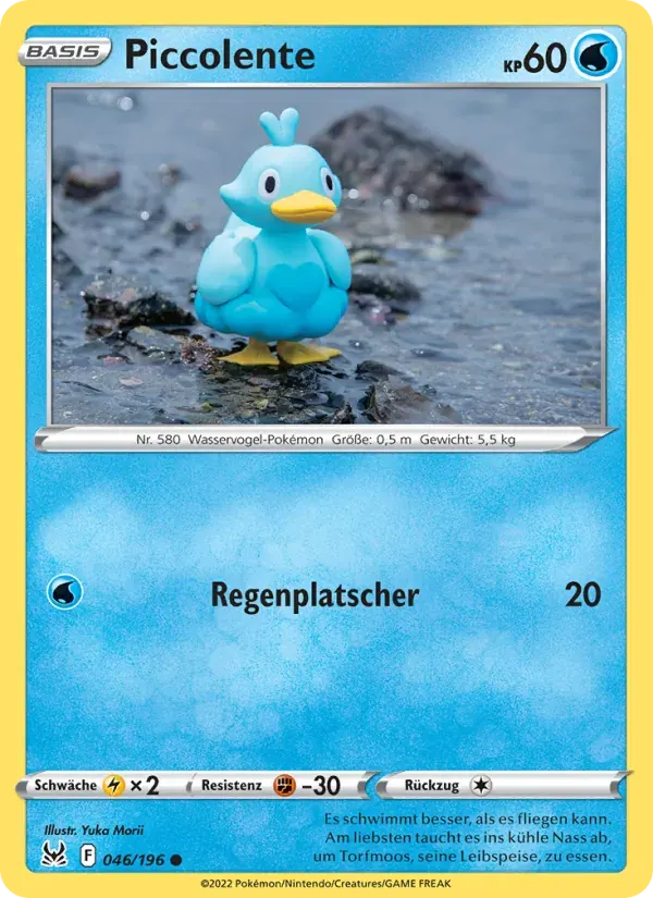 Piccolente — Verlorener Ursprung 46 German Pokémon card