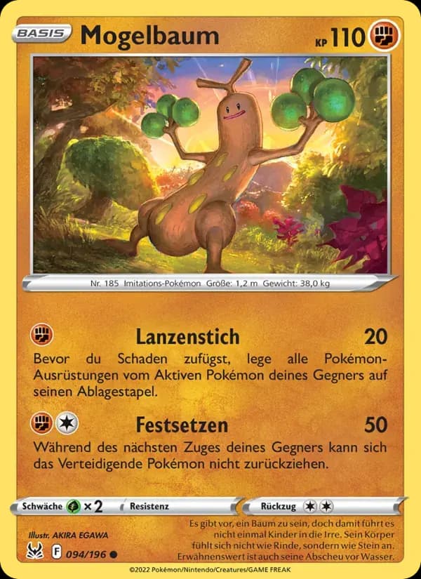 Mogelbaum — Verlorener Ursprung 94 German Pokémon card