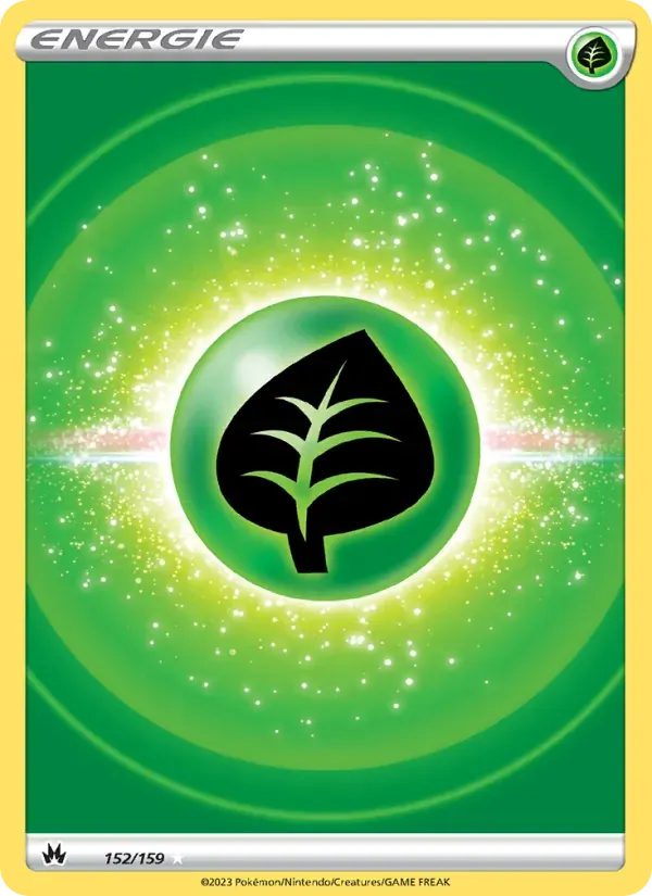 Pflanze-Energie — Zenit der Könige 152 German Pokémon card