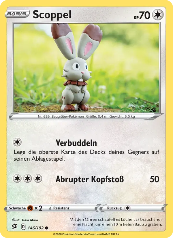 Scoppel — Clash der Rebellen 146 German Pokémon card