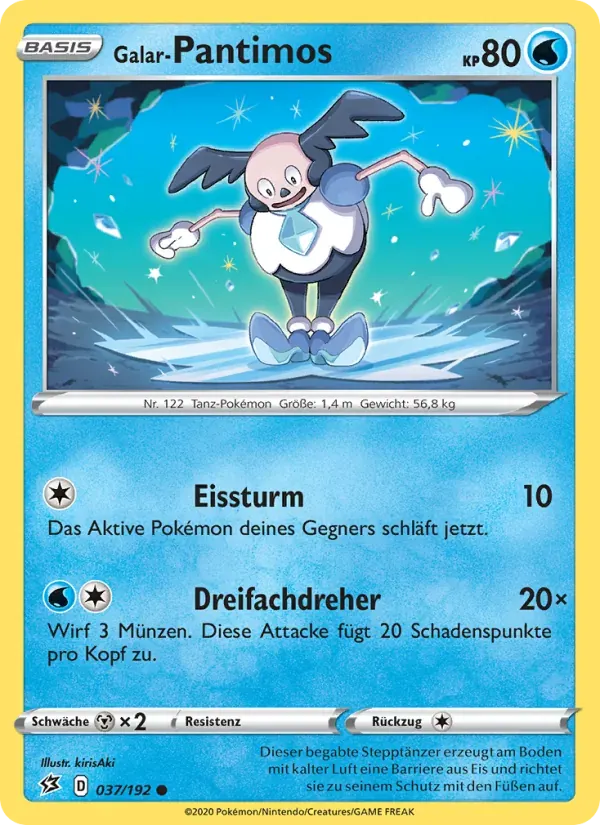 Galar-Pantimos — Clash der Rebellen 37 German Pokémon card