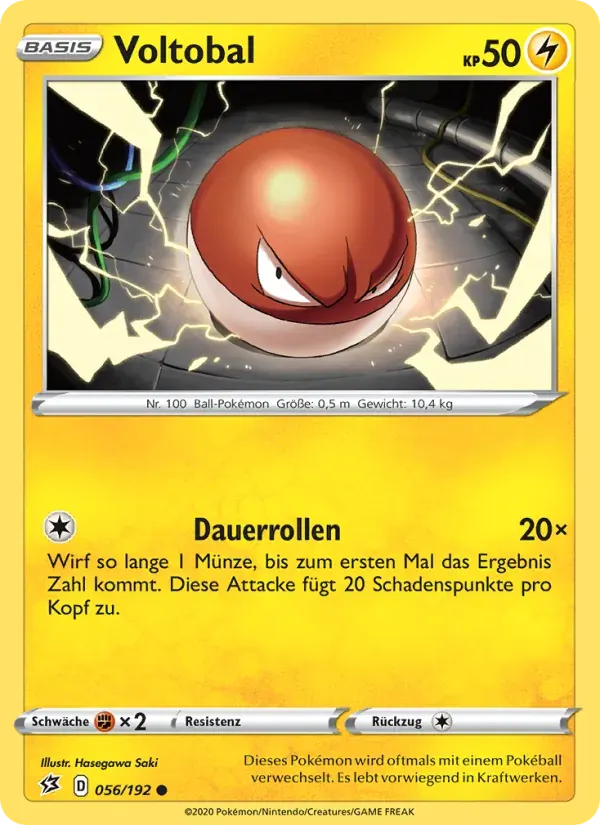 Voltobal — Clash der Rebellen 56 German Pokémon card