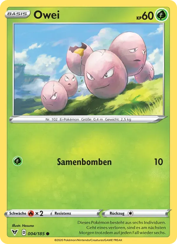 Owei — Farbenschock 4 German Pokémon card