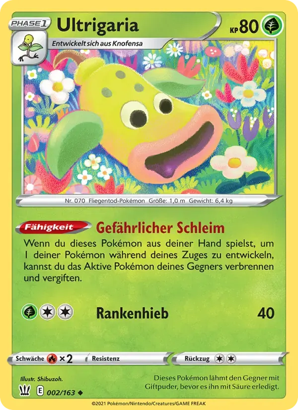 Ultrigaria — Kampfstile 2 German Pokémon card