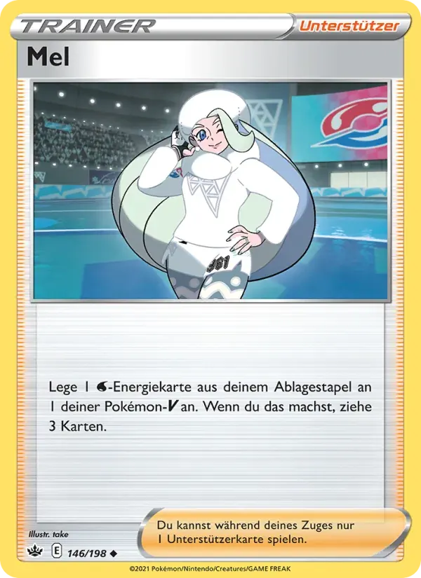 Mel — Schaurige Herrschaft 146 German Pokémon card