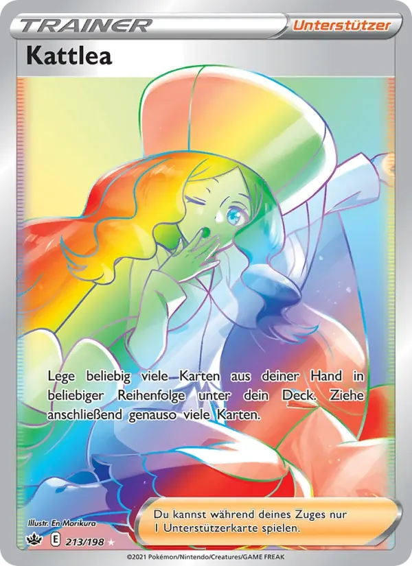 Kattlea — Schaurige Herrschaft 213 German Pokémon card