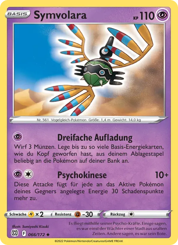 Symvolara — Strahlende Sterne 66 German Pokémon card