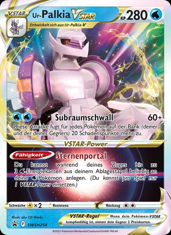 Ur-Palkia VSTAR — SCSC Promokarten SWSH254 German Pokémon card