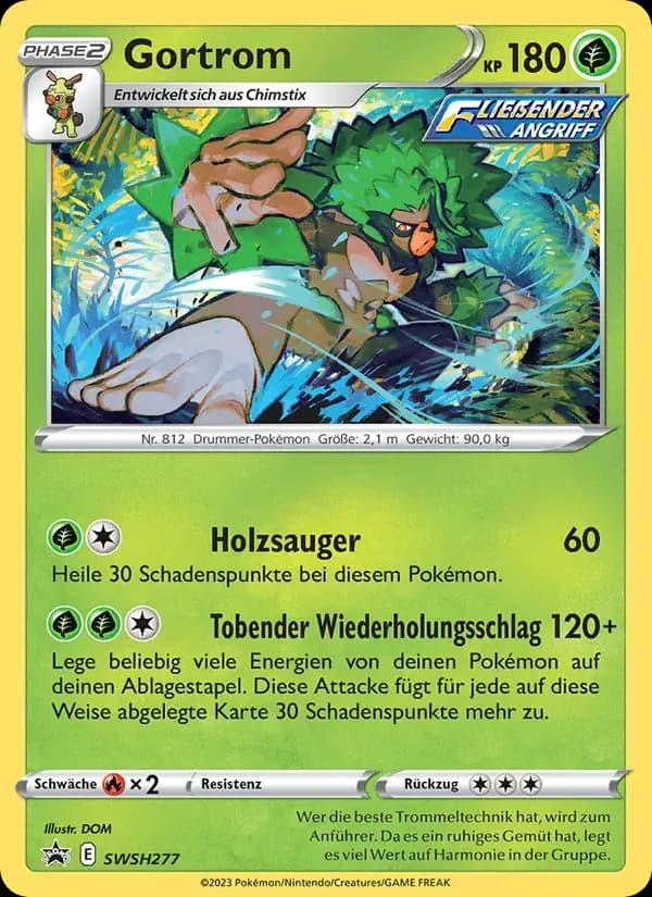 Gortrom — SCSC Promokarten SWSH277 German Pokémon card