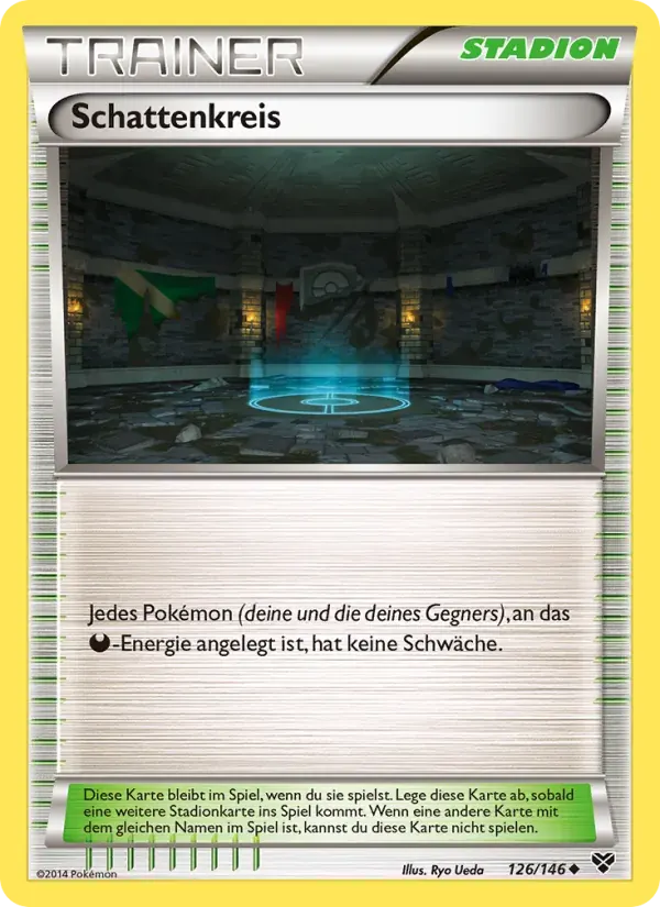 Schattenkreis — XY 126 German Pokémon card