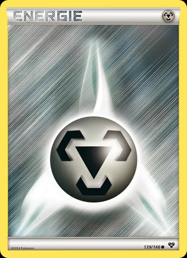 Metall-Energie — XY 139 German Pokémon card