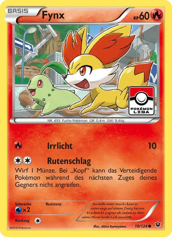 Fynx — Schicksalsschmiede 10 German Pokémon card