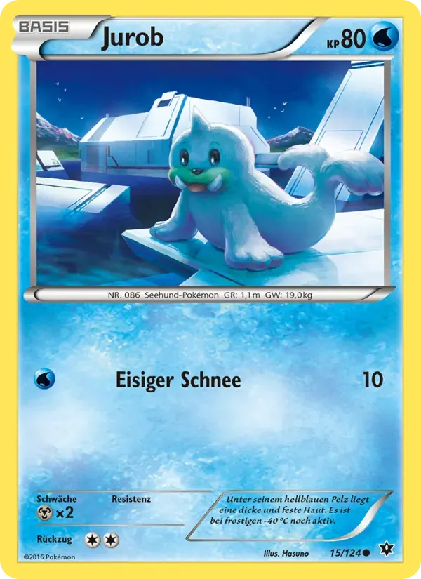 Jurob — Schicksalsschmiede 15 German Pokémon card