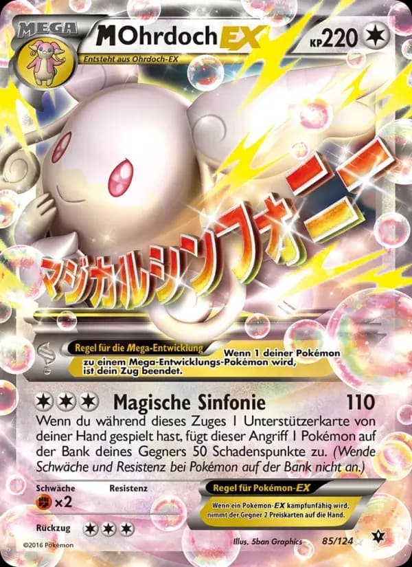 M-Ohrdoch EX — Schicksalsschmiede 85 German Pokémon card