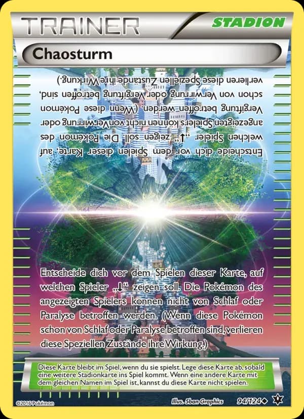 Chaosturm — Schicksalsschmiede 94 German Pokémon card