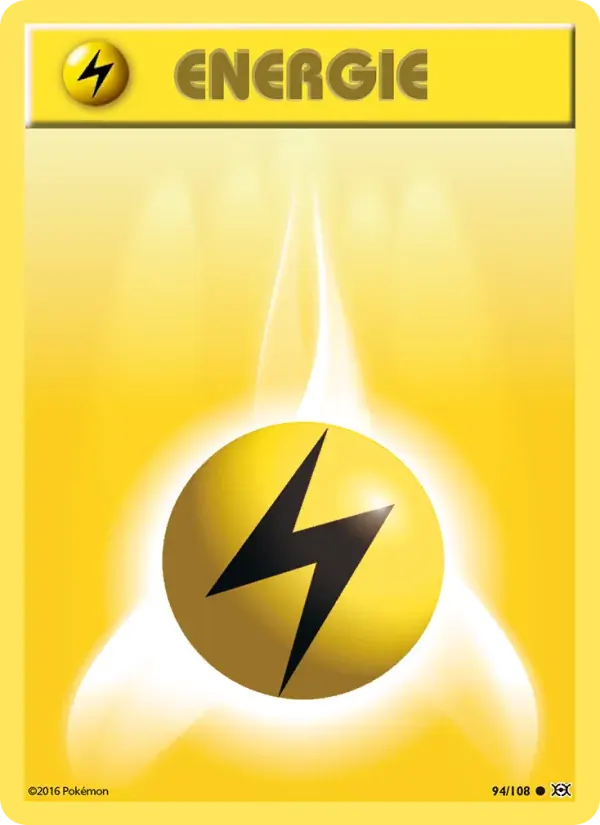 Elektro-Energie — Evolution 94 German Pokémon card