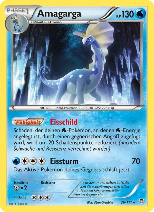 Amagarga — Fliegende Fäuste 26 German Pokémon card
