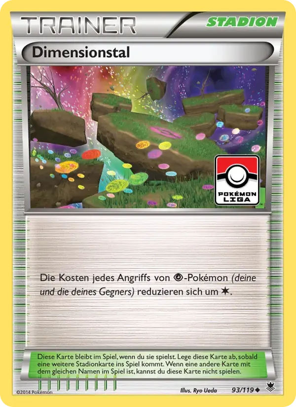Dimensionstal — Phantomkräfte 93 German Pokémon card