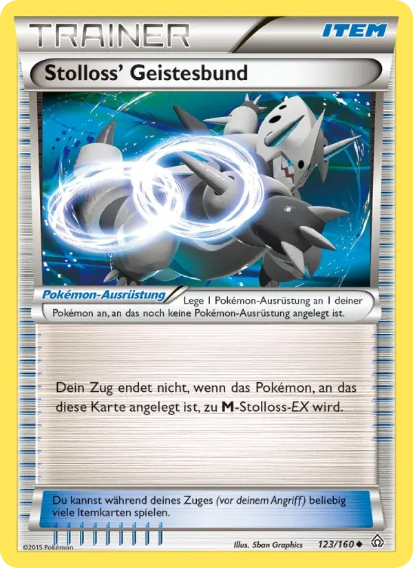 Stolloss' Geistesbund — Protoshock 123 German Pokémon card