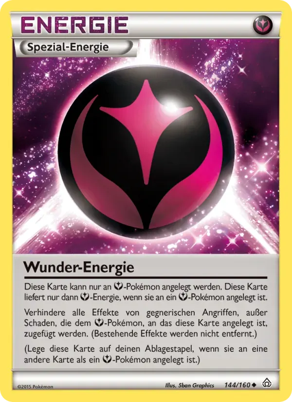 WunderEnergie — Protoshock 144 German Pokémon card
