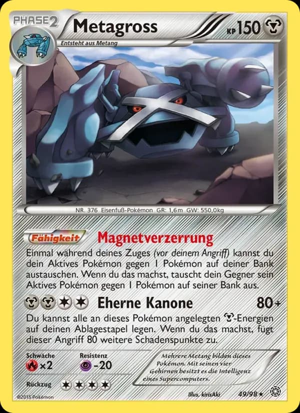 Metagross — Ewiger Anfang 49 German Pokémon card