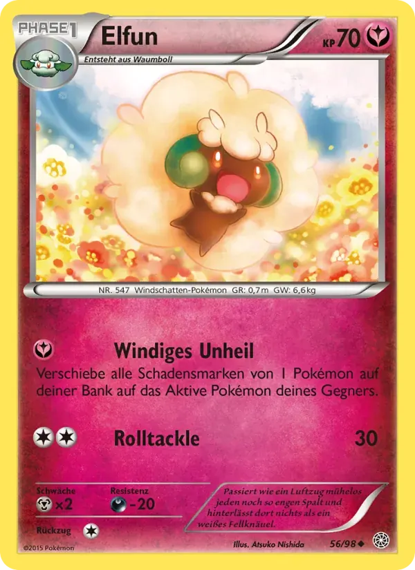 Elfun — Ewiger Anfang 56 German Pokémon card