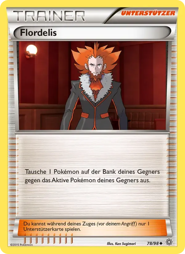 Flordelis — Ewiger Anfang 78 German Pokémon card