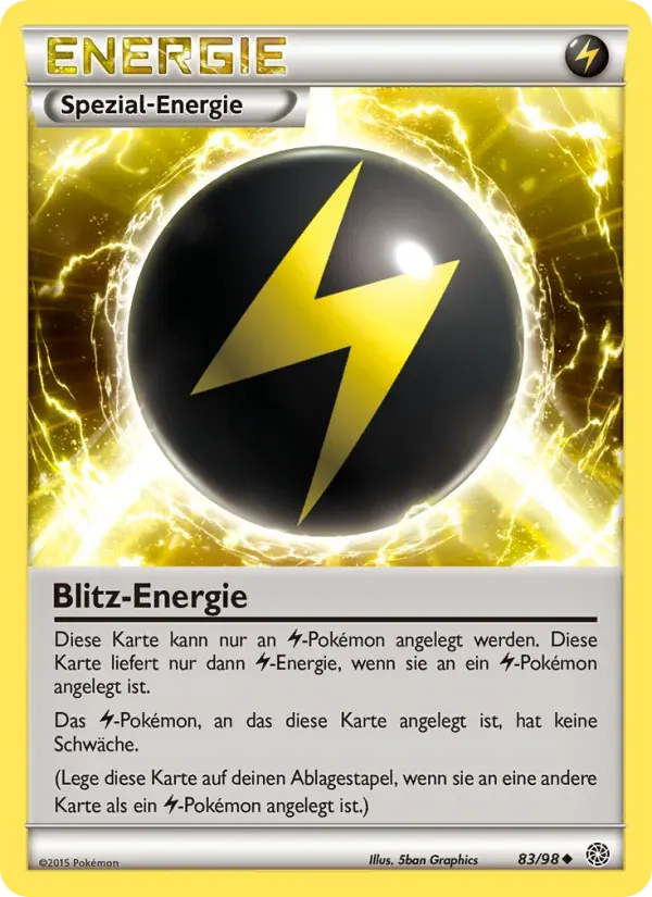 BlitzEnergie — Ewiger Anfang 83 German Pokémon card