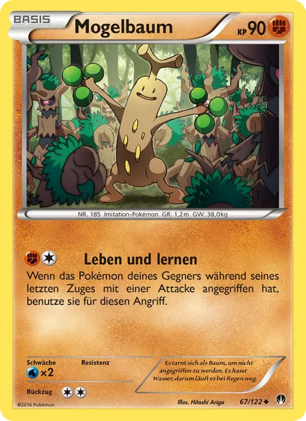 Mogelbaum — TURBOfieber 67 German Pokémon card
